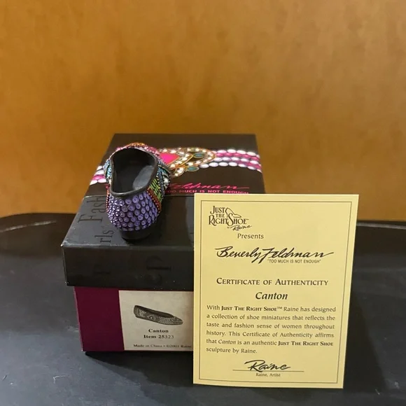 Just The Right Shoe Multicolor Embellished Flats - Picture 3 of 5